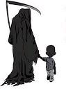Grim Reaper with Kid