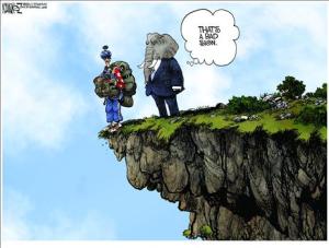 Fiscal Cliff Cartoon Ramirez