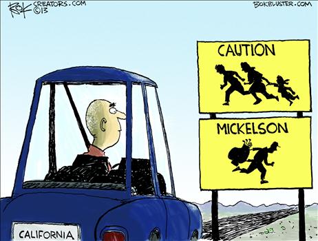 California Escape Cartoon