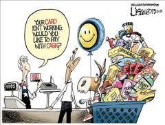 Debt Limit Obama Cartoon