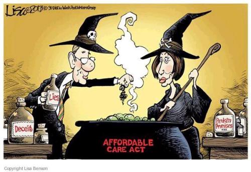Obamacare Halloween Reid Pelosi