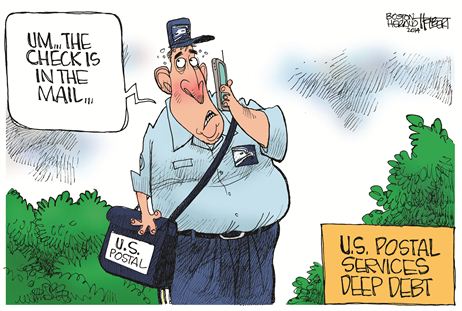 Postal Service Cartoon